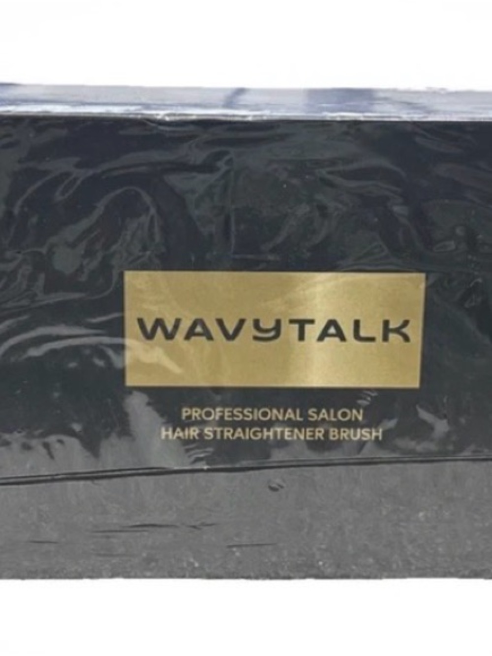 WAVYTALK Black Hair Straightening Brush - Women’s Heated Detangling Tool - Picture 3 of 7